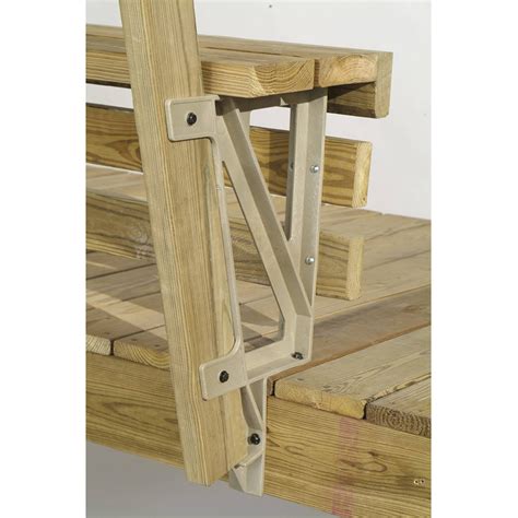 metal bench seat brackets|2x4 basics bench brackets.